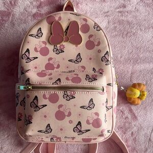 Disney Mini Pink Butterfly Backpack